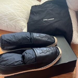 YSL ESPADRILLES SIZE 39